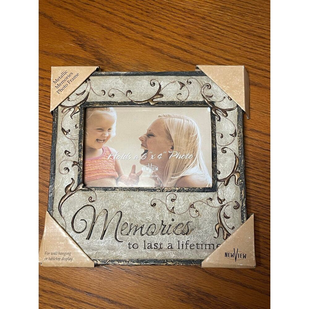 New view 4x6 photo frame memories to last a lifetime